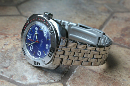 Russian Mechanical Automatic Wrist Watch VOSTOK AMPHIBIAN DIVER 710432
