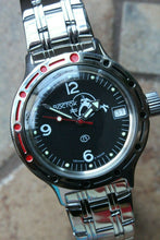 Load image into Gallery viewer, Russian Mechanical Automatic Wrist Watch VOSTOK AMPHIBIAN DIVER 420634
