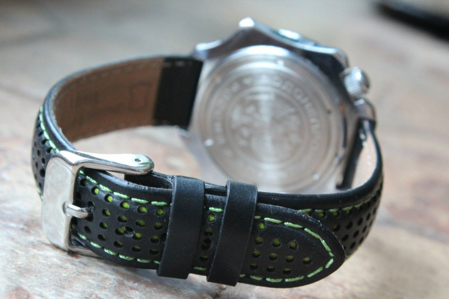 Vostok Komandirsky Russian Wrist Watch Premium Leather Strap  # 531124-L1 NEW