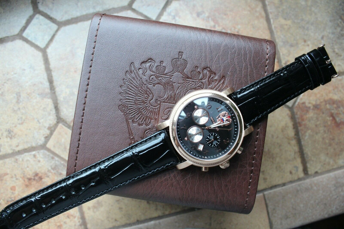 Russian President 13019010 Quartz Men's Wrist Watch Poljot