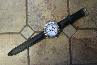 Vostok Komandirsky Auto Russian Military Wrist Watch # 921241 NEW