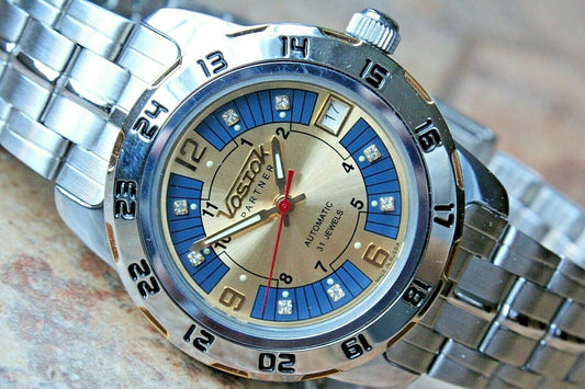 Vostok Partner Mechanical Automatic Wrist Watch Classic 291097