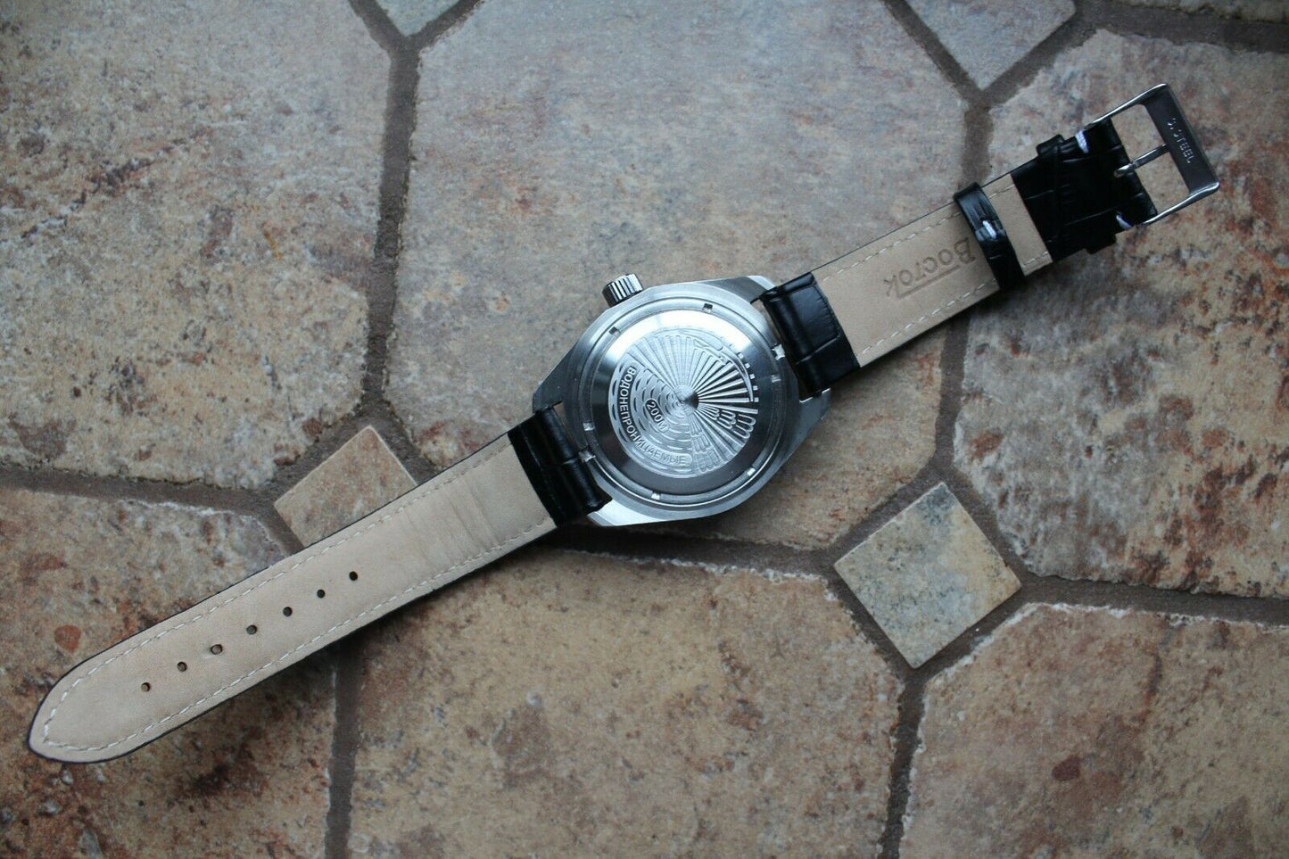 Vostok Komandirsky 030788 Russian Automatic Military Wrist Watch Day Night