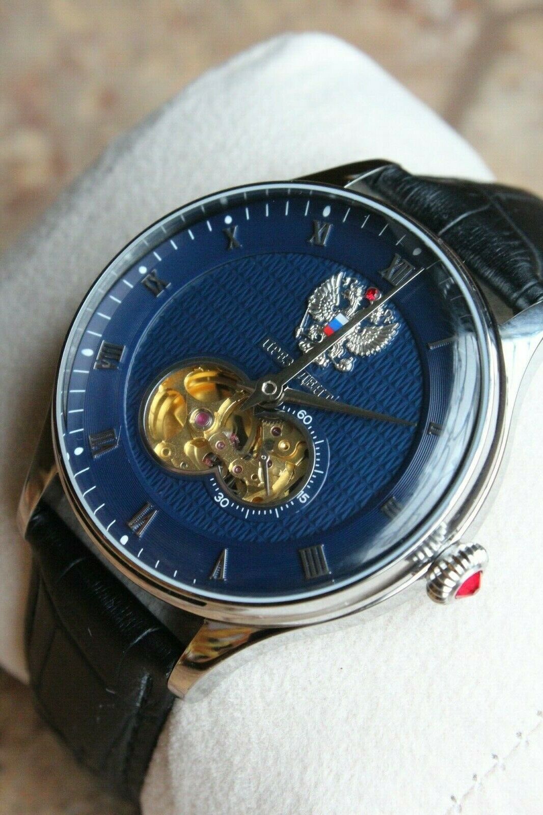 Russian President 6500150 Mechanical Automatic Men's Wrist Watch Poljot