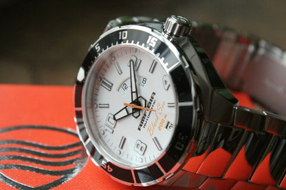Vostok Amphibian Auto Black Sea Russian mens wrist watch 440796 New