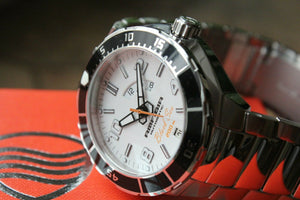 Vostok Amphibian Auto Black Sea Russian mens wrist watch 440796 New