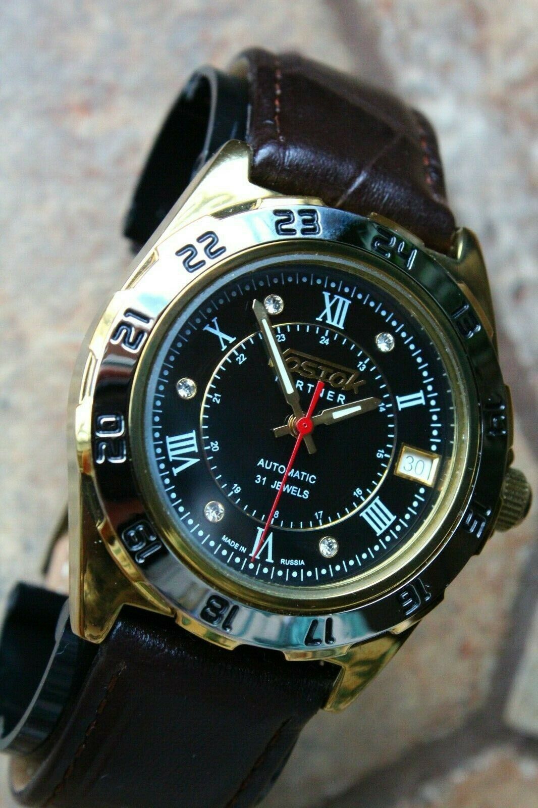 Russian Mechanical Automatic Wrist Watch Vostok Partner 259191