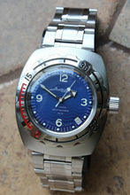 Load image into Gallery viewer, Russian Mechanical Automatic Wrist Watch VOSTOK AMPHIBIAN DIVER 090346
