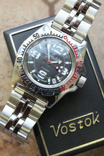 Load image into Gallery viewer, Vostok Amphibian Russian Auto diver wrist watch 110903
