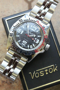 Vostok Amphibian Russian Auto diver wrist watch 110903