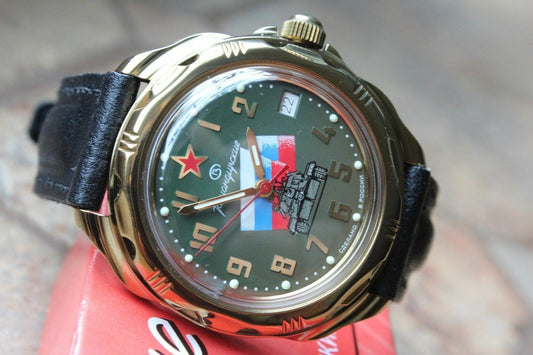 Vostok Komandirsky Russian Military Wrist Watch 219435