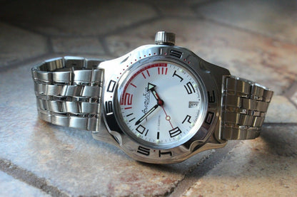 Russian Mechanical Automatic Wrist Watch VOSTOK AMPHIBIAN DIVER 100472