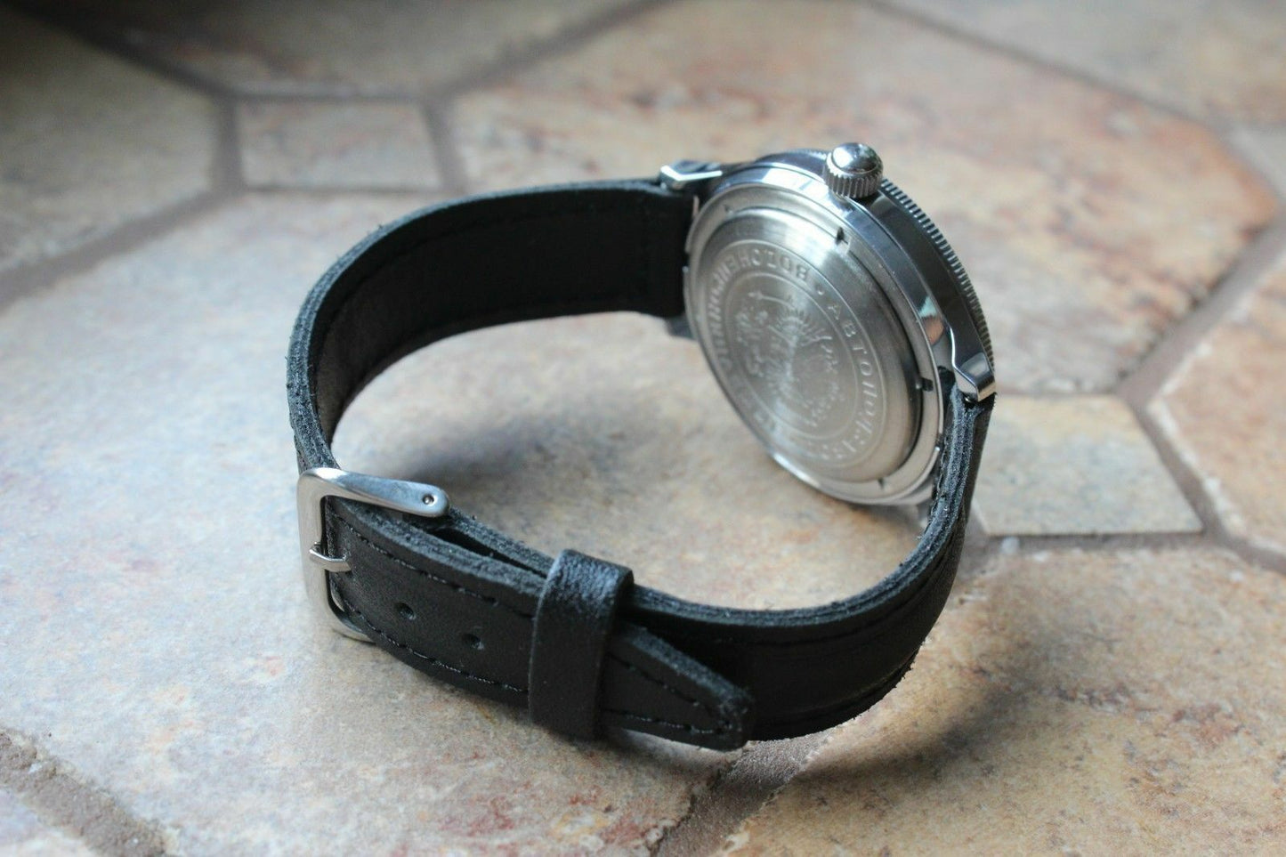 Vostok Komandirsky Auto Russian Military Wrist Watch # 921288 NEW