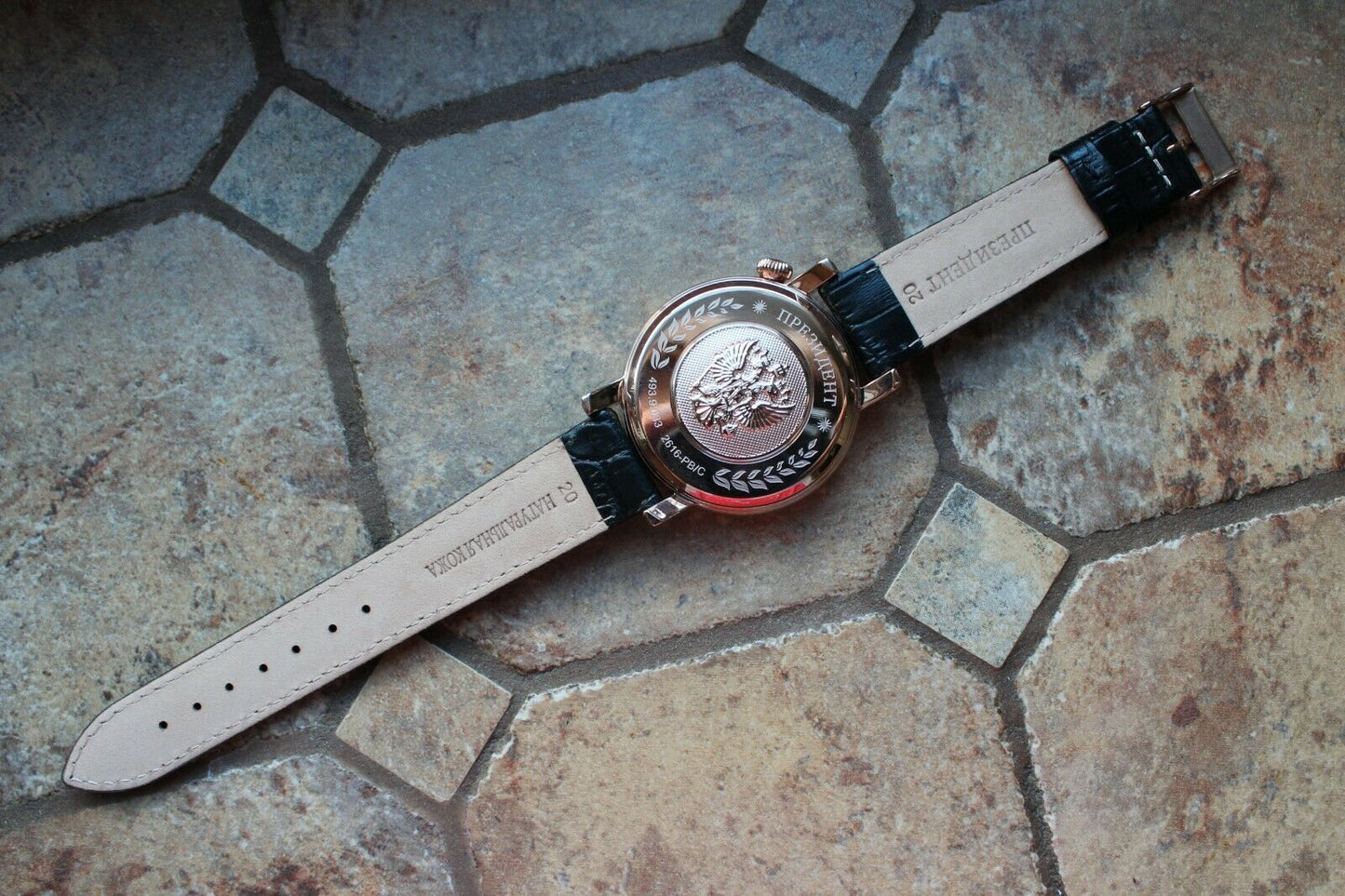 Russian President 4939033 Mechanical Automatic Men's Wrist Watch Poljot