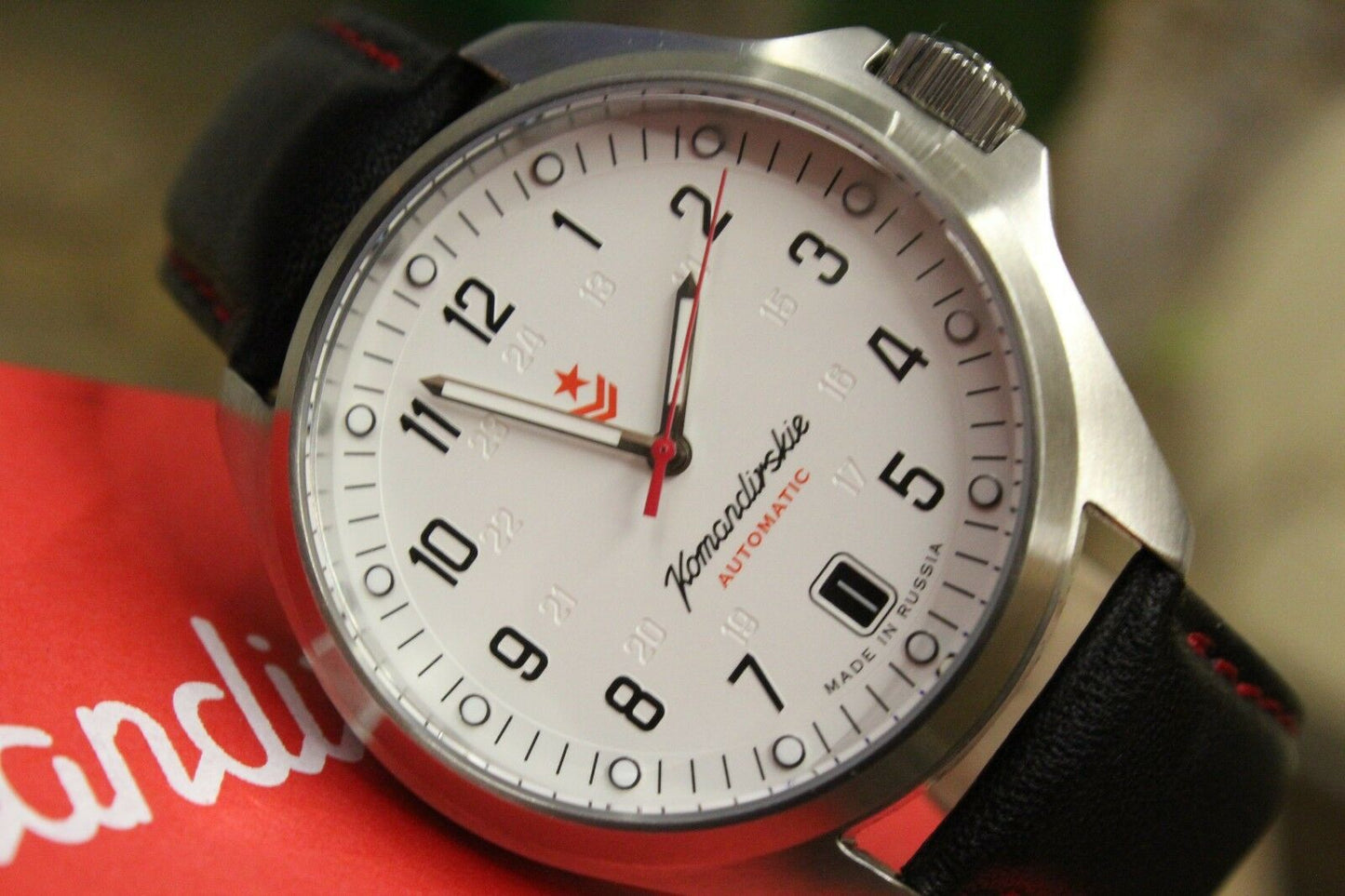 Vostok Komandirsky Russian K-34 Military wristwatches 340766