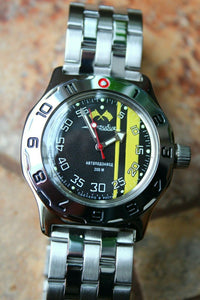 Russian Mechanical Automatic Wrist Watch VOSTOK AMPHIBIAN DIVER 100652