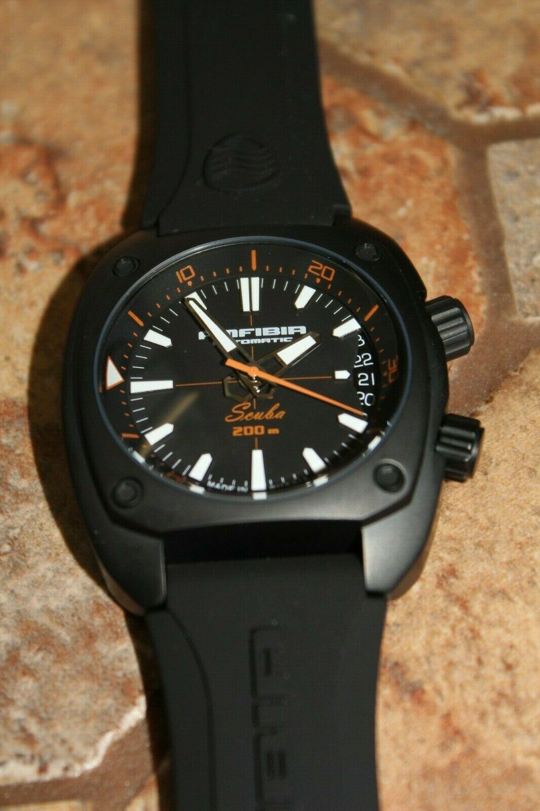 Vostok Amphibian Scuba Russian Mechabical Automatic wrist watch 076800