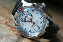 Load image into Gallery viewer, Vostok Komandirsky Russian Mechanical Military Wrist Watch NAVY VMF 811241

