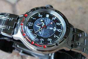 Russian Mechanical Automatic Wrist Watch VOSTOK AMPHIBIAN DIVER 420831