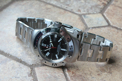Vostok Amphibian Auto Russian diver wrist watch 060484