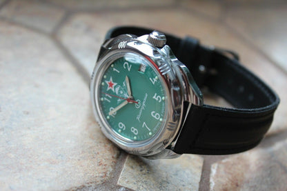 Vostok Komandirsky Russian Military Wrist Watch # 211307 NEW