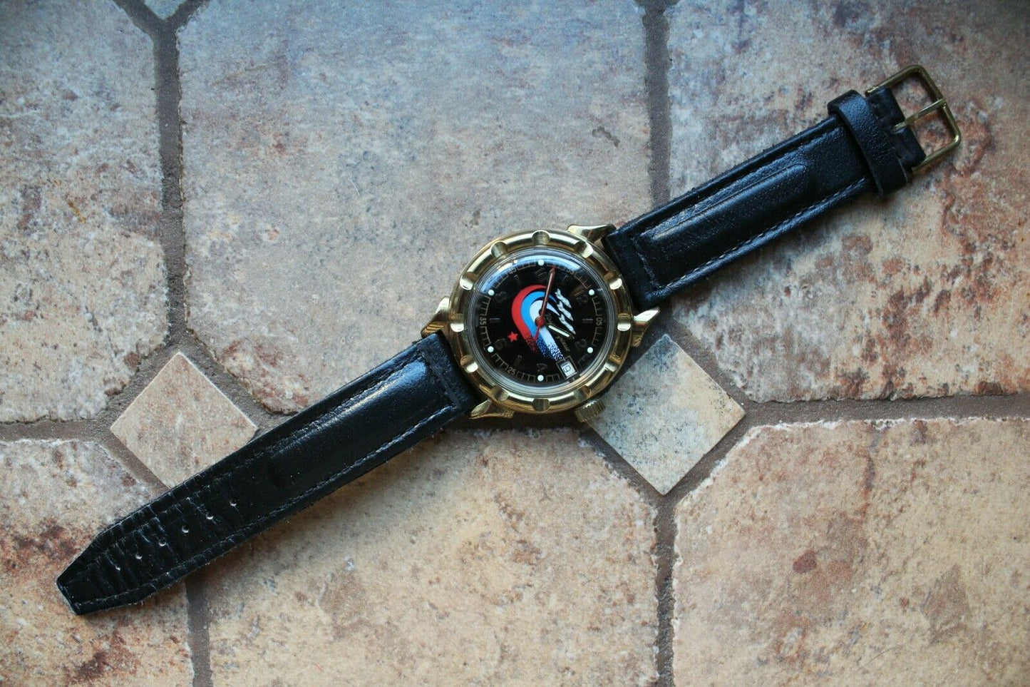 Vostok Komandirsky Automatic Military Wrist Watch 260R Air Force Rare