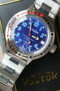 Russian Mechanical Automatic Wrist Watch VOSTOK AMPHIBIAN DIVER 420382