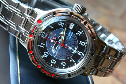 Russian Mechanical Automatic Wrist Watch VOSTOK AMPHIBIAN DIVER 420831