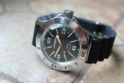 Russian Mechanical Automatic Wrist Watch VOSTOK AMPHIBIAN DIVER 120509