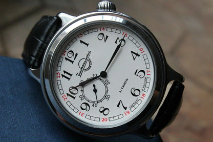 Vostok Komandirsky Auto Russian K-43 Retro wristwatches # 550930 New