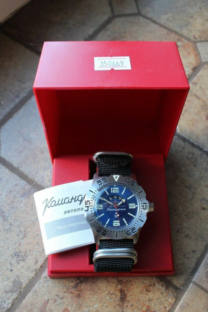 Vostock Komandirsky Mechanical Automatic Wrist Watch K-35 350669