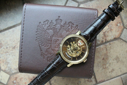 Russian President 4506150 Mechanical Automatic Men's Wrist Watch Poljot