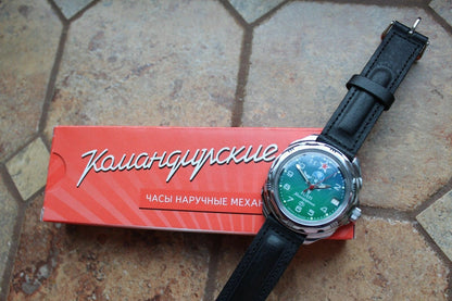 Vostok Komandirsky Mechanical Manual Winding Wrist Watch 211818