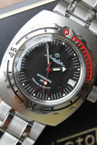 Russian Mechanical Automatic Wrist Watch VOSTOK AMPHIBIAN DIVER 090662