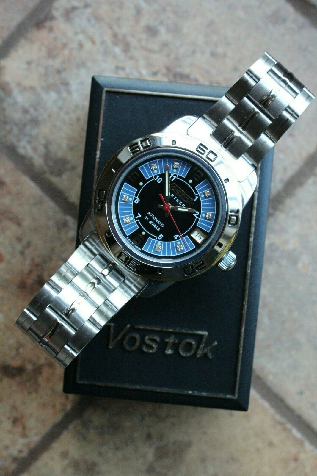 Russian Mechanical Automatic Wrist Watch Vostok Partner 291142