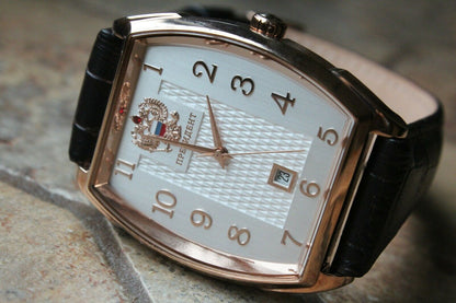 Russian President 4259292 Mechanical Automatic Men's Wrist Watch Poljot