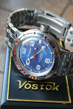 Load image into Gallery viewer, Russian Mechanical Automatic Wrist Watch VOSTOK AMPHIBIAN DIVER 420432
