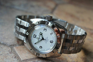Russian Mechanical Automatic Wrist Watch VOSTOK AMPHIBIAN DIVER 150349