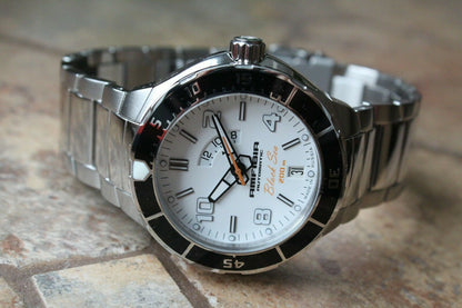Vostok Amphibian Auto Black Sea Russian mens wrist watch 440796 New