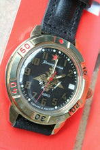 Load image into Gallery viewer, Vostok Komandirsky Russian Military Wrist Watch Aerospace Defense Forces 439632
