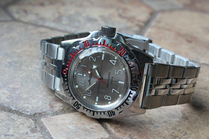 Russian Mechanical Automatic Wrist Watch VOSTOK AMPHIBIAN DIVER 110649