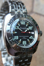 Load image into Gallery viewer, Russian Mechanical Automatic Wrist Watch VOSTOK AMPHIBIAN DIVER 710334
