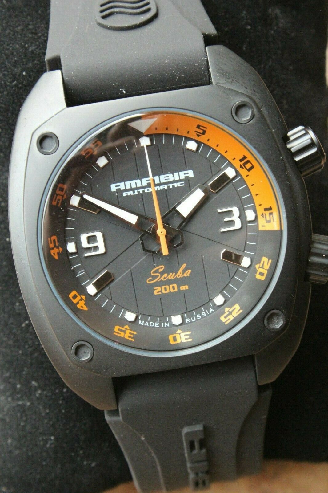 Vostok Amphibian Scuba Russian wrist watch 076798
