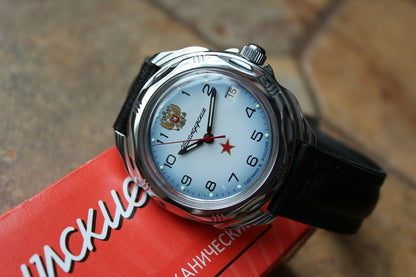Vostok Komandirsky 211323 Mechanical Classic Russian Military Wrist Watch