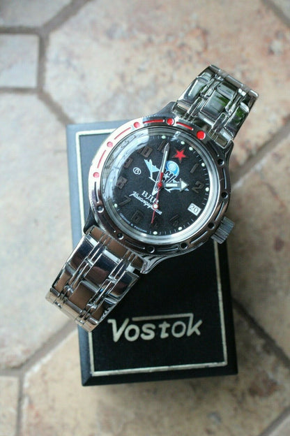 Vostok Amphibian Mechanical Automatic Wrist Watch Diver 420288
