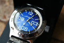 Load image into Gallery viewer, Russian Mechanical Automatic Wrist Watch VOSTOK AMPHIBIAN DIVER 100815
