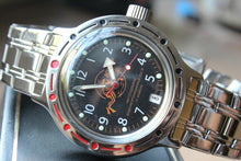 Load image into Gallery viewer, Russian Mechanical Automatic Wrist Watch VOSTOK AMPHIBIAN DIVER 420380
