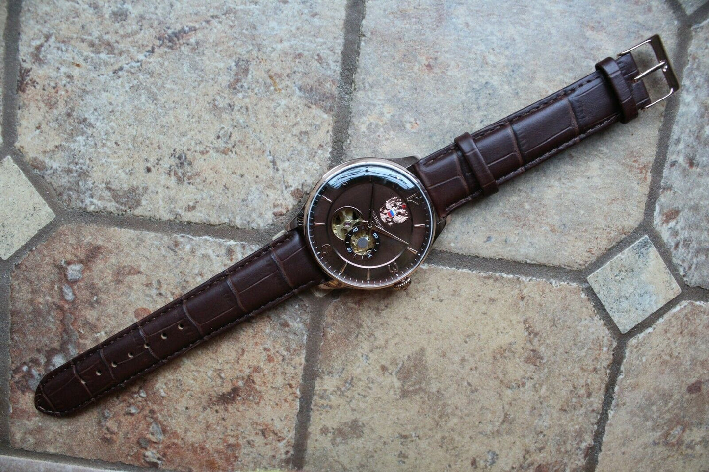Russian President 6509050 Mechanical Automatic Men's Wrist Watch Poljot