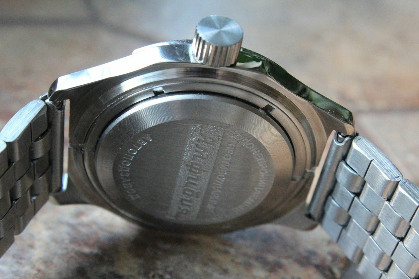 Russian Mechanical Automatic Wrist Watch VOSTOK AMPHIBIAN DIVER 100473