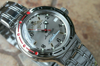 Russian Mechanical Automatic Wrist Watch VOSTOK AMPHIBIAN DIVER 420392